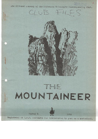 May 1962 Mountaineer