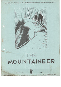 August 1962 Mountaineer