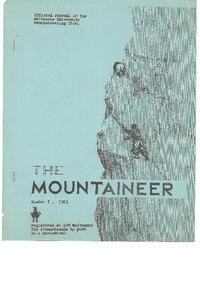 November 1963 Mountaineer