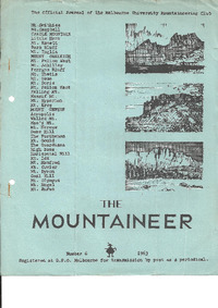 December 1963 Mountaineer