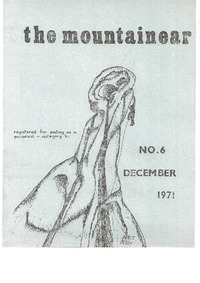 December 1971 Mountaineer