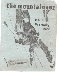 February 1972 Mountaineer