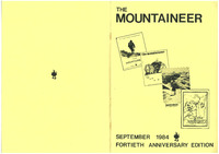 September 1984 Mountaineer